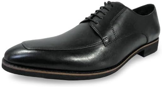 Amazon | [PARASHOE] 本革 Uチップ ビジネスシューズ 黒 ワイズ